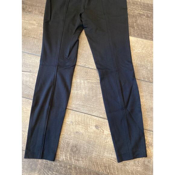 ABS PLATINUM Curved Stitch Black Trousers Size 6 - Picture 10 of 10